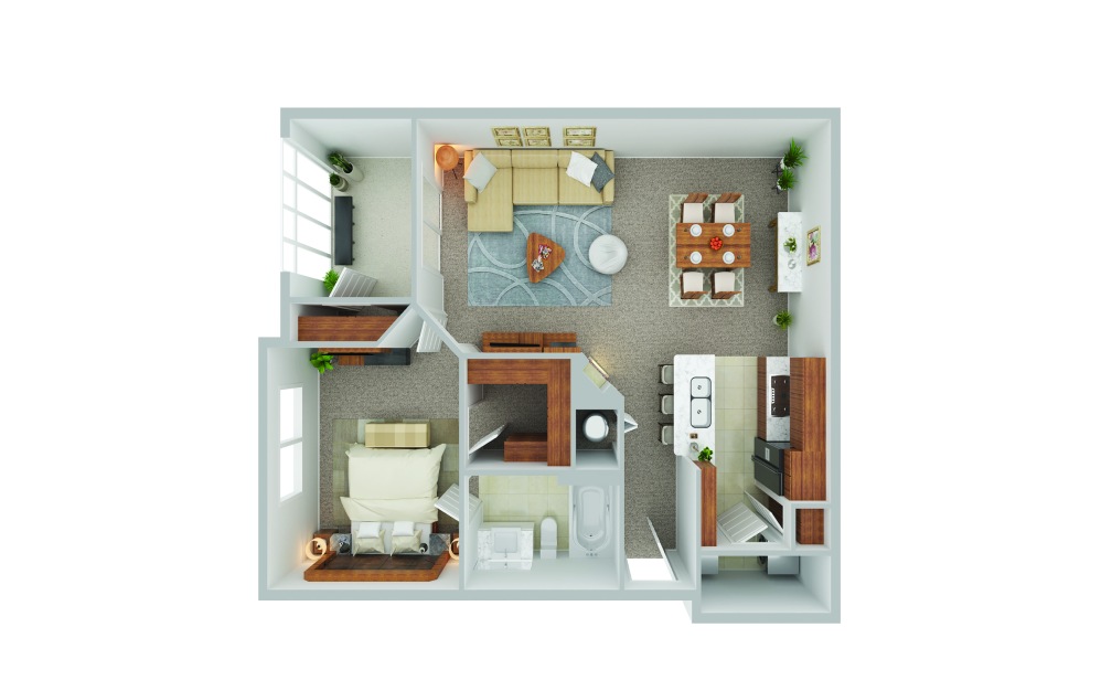 overview of living spaces