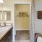 a bathroom with a sink and a shower